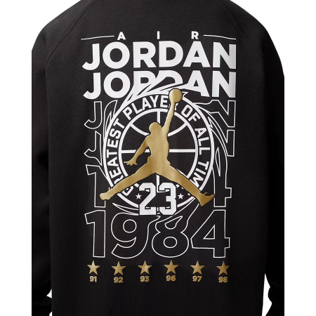 Jordan Kids JDB Twist and Turn Pullover Hooide "Black"