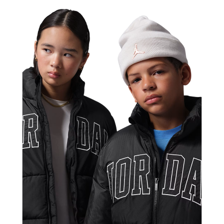 Jordan Kids JDN Mixed Media Puffer Jacket "Black"