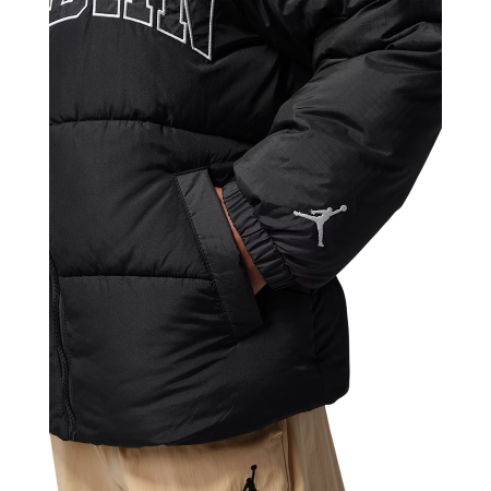 Jordan Kids JDN Mixed Media Puffer Jacket "Black"