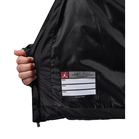 Jordan Kids JDN Mixed Media Puffer Jacket "Black"