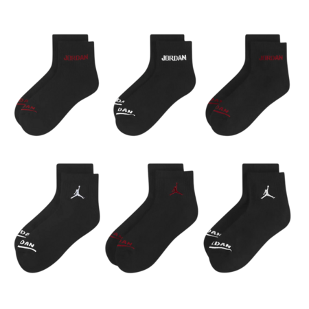 Jordan Kids JHB Legend Knöchel 6 PPack "Schwarz"