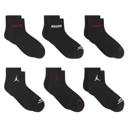 Jordan Kids JHB Legend Knöchel 6 PPack "Schwarz"