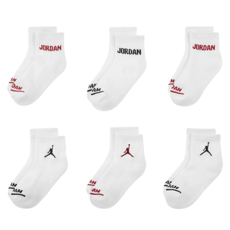 Jordan Kids JHB Legend Knöchel 6 PPack "Weiß"