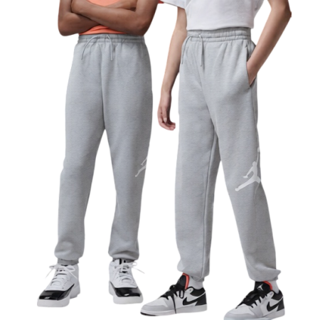 Jordan Kids Jumbo Jumpman Fleece Pants "Grey Heather"