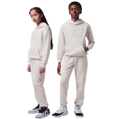 Jordan Kids Jumbo Jumpman Fleece Pants "Pearl White"