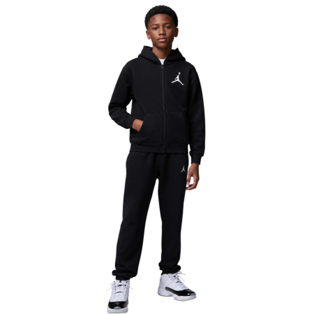 Jordan Kids Jumpman Essential Fleece Full-Zip Hoodie "Black"