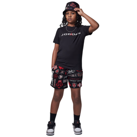 Jordan Kids MJ Air Strech SS Crew Tee "Black"