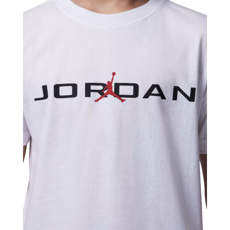 Jordan Kids MJ Air Strech SS Crew Tee "White"