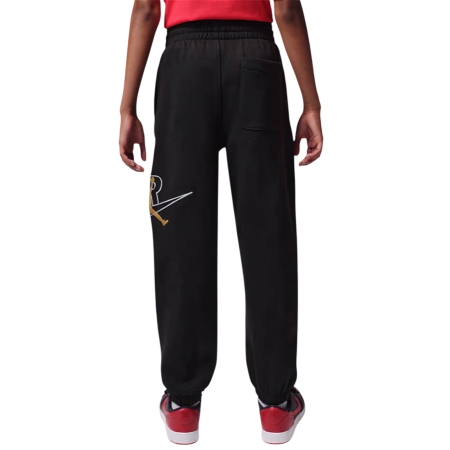 Jordan Kids MJ Jumpman Air Fleece Jogger "Black-Gold"