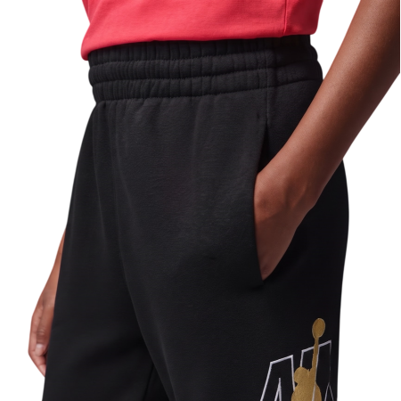Jordan Kids MJ Jumpman Air Fleece Jogger "Black-Gold"