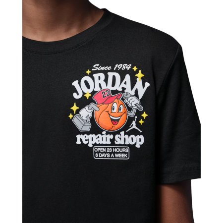 Jordan Kids MJ's Repair Shop T-shirt "Black"