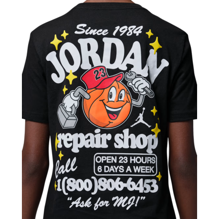Jordan Kids MJ's Repair Shop T-shirt "Black"