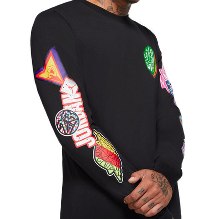 Jordan Photo Long-Sleeve Crew T-Shirt