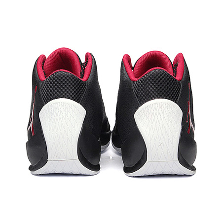 Jordan Rising High 2 "Trend" (001/schwarz/Gym rot/weiß)