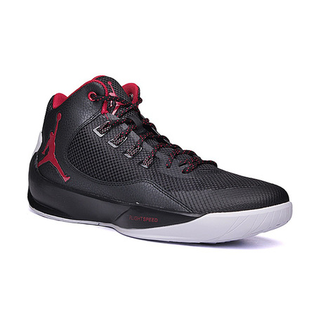 Jordan Rising High 2 "Trend" (001/schwarz/Gym rot/weiß)
