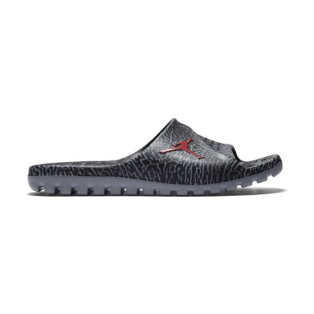 Jordan Super Fly Team Slide GR (015/black/gym rot/cool grau)