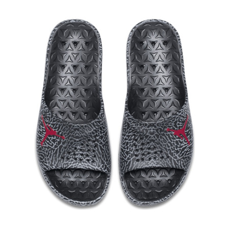 Jordan Super Fly Team Slide GR (015/black/gym rot/cool grau)