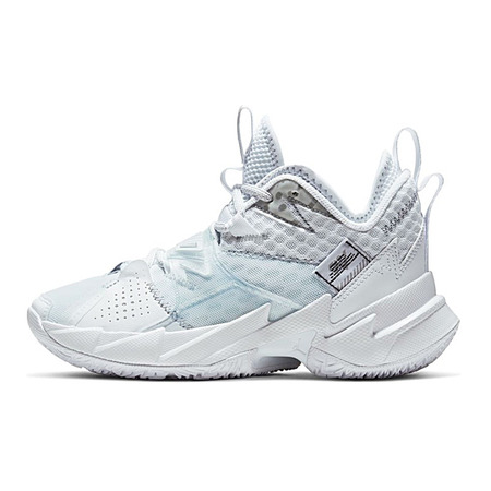 Jordan "Warum nicht?" Zer0.3 (GS) "White MetallicSilver"