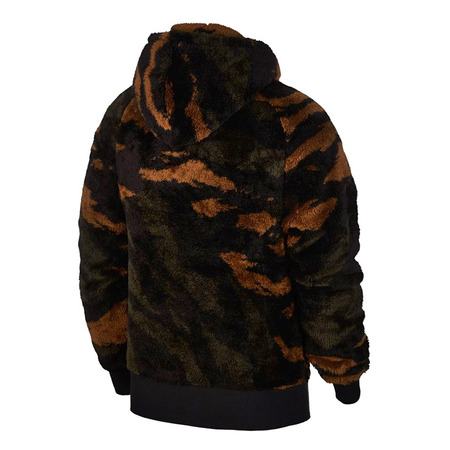 Jordan Wings Sherpa Pullover Hoodie (yuk braun)