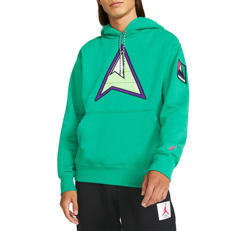 Jordan Winter Utility Mountainside Fleece Hoodie "Neptune Green"