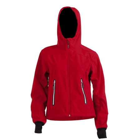 Izas Chaqueta Mujer Soft Shell Larvick (rojo)
