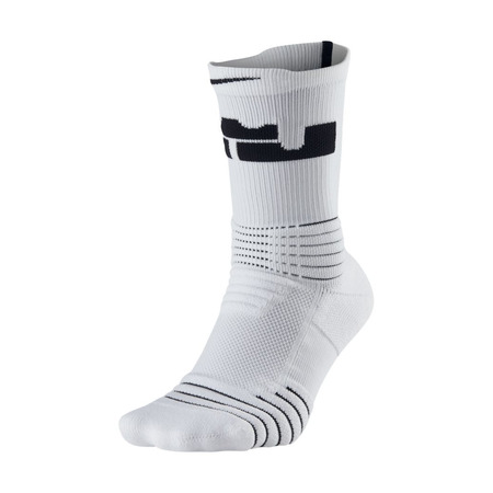 LeBron Elite Versatility Crew Sock (100/weiß/schwarz)