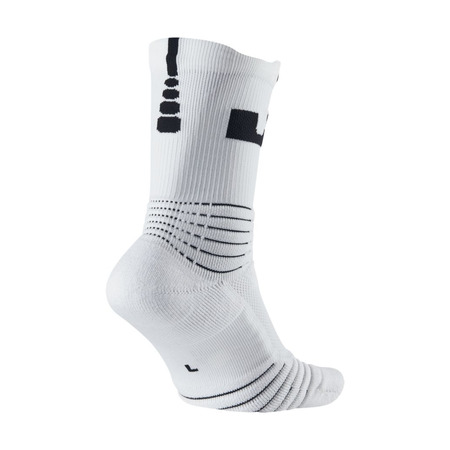 LeBron Elite Versatility Crew Sock (100/weiß/schwarz)