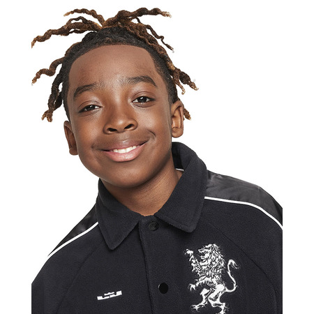 LeBron Kids\' Basketballjacke "Black"