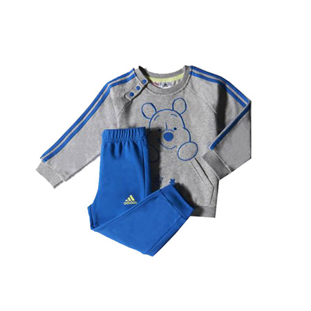 Adidas Chándal Infantil Disney Winnie the Pooh (Atul/gris/lima)