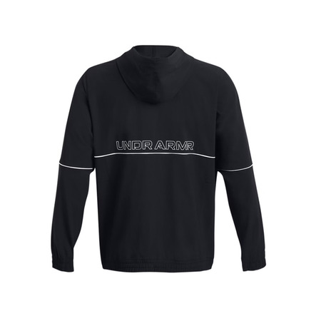 UA Herren Zone gewebte Jacke "Schwarz"