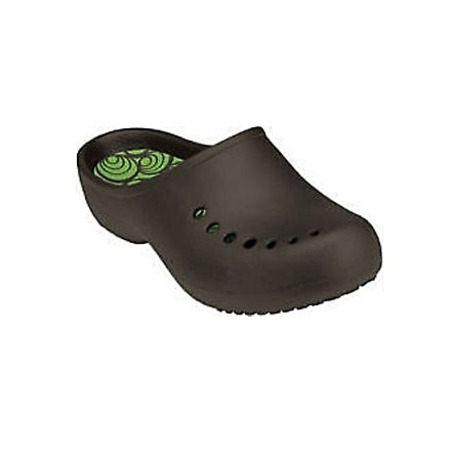 Crocs Tully Frau (Espresso/Parrot Green)