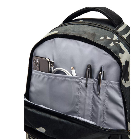 Rucksack UA Hustle 5.0 "Black Metallic Gold"