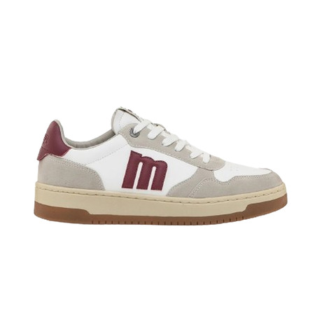 Mustang Sneakers Alpha "Off white-Bordeaux"