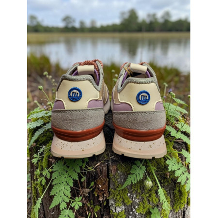 Mustang Sneakers Joggo "Beige Plity Azul"