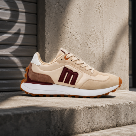 Mustang Sneakers Zinc "Abatany Crema"
