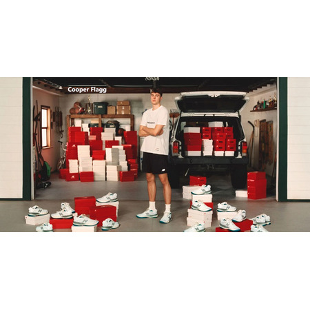 New Balance Hesi Low V2 Cooper Flagg "White Grey"