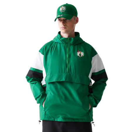 New Era Boston Celtics H1 Quarter-ZIP 2984 Anorak Windbreaker