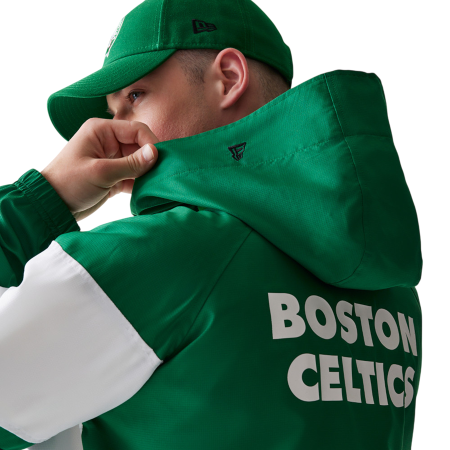 New Era Boston Celtics H1 Quarter-ZIP 2984 Anorak Windbreaker