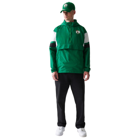 New Era Boston Celtics H1 Quarter-ZIP 2984 Anorak Windbreaker