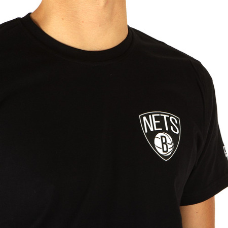 Neue Era Brooklyn Netze BLK Tipp ab Chest N Zurück Tee