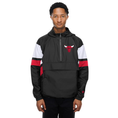 New Era Chicago Bulls H1 Quarter-ZIP 2984 Anorak Windbreaker