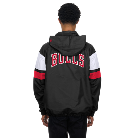 New Era Chicago Bulls H1 Quarter-ZIP 2984 Anorak Windbreaker