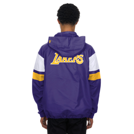New Era LA Lakers H1 Quarter-ZIP 2984 Anorak Windbreaker