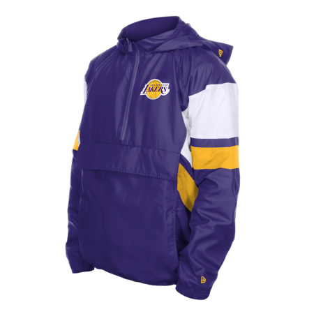 New Era LA Lakers H1 Quarter-ZIP 2984 Anorak Windbreaker