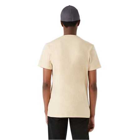 Die neue Ära Milwaukee Bucks Team Logo Stripe Tee "Maize"