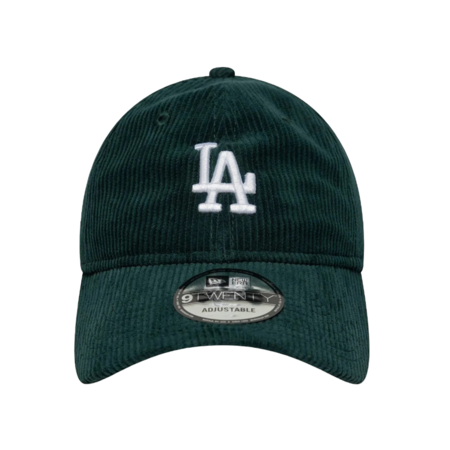 New Era MLB LA Dodgers Cord 9TWENTY Adjustable Cap "Dark Green"