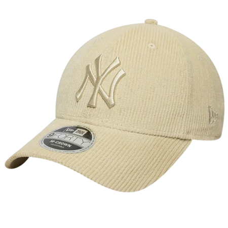 New Era MLB New York Yankees Cord 9FORTY M-Crown Cap "Beige"