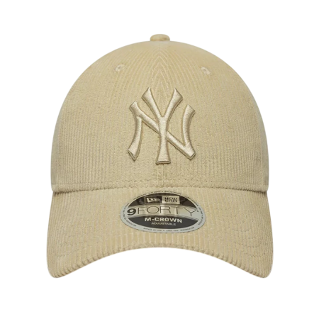 New Era MLB New York Yankees Cord 9FORTY M-Crown Cap "Beige"