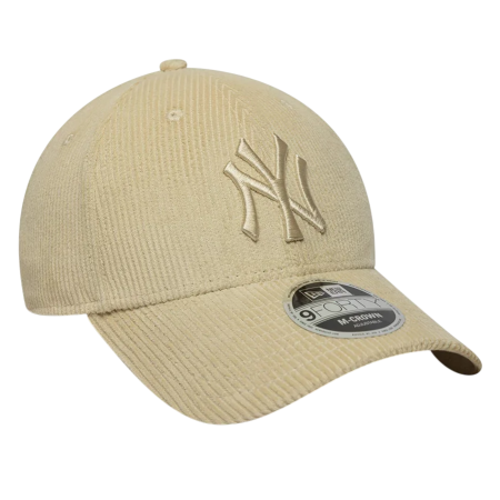 New Era MLB New York Yankees Cord 9FORTY M-Crown Cap "Beige"
