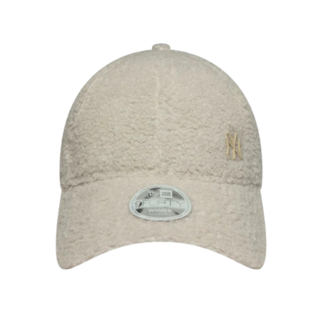 New Era MLB NY Yankees Borg Cream 9FORTY Adjustable Cap